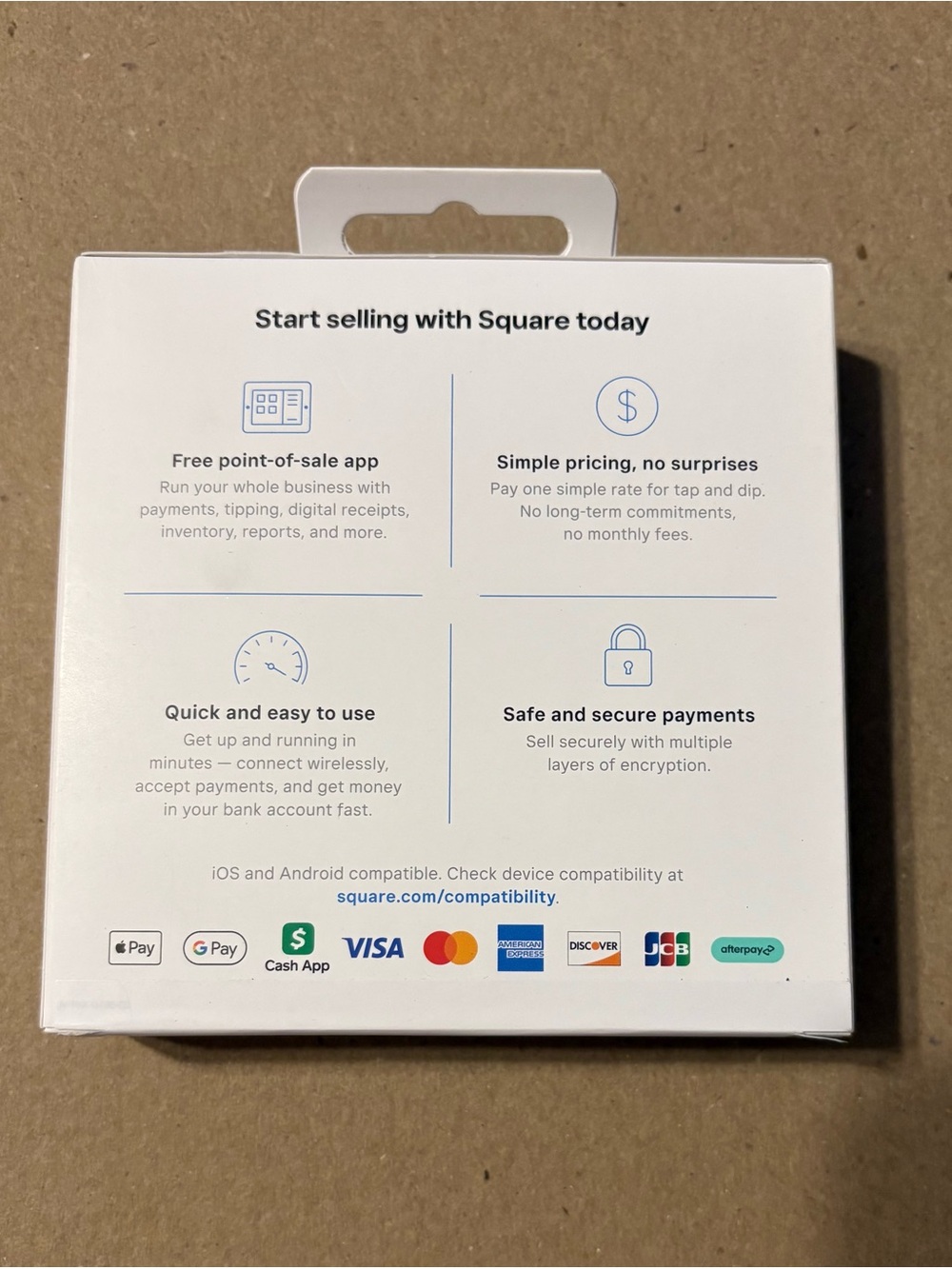Square Reader 2nd Generation White - Contactless & Chip - Picture 2 of 5
